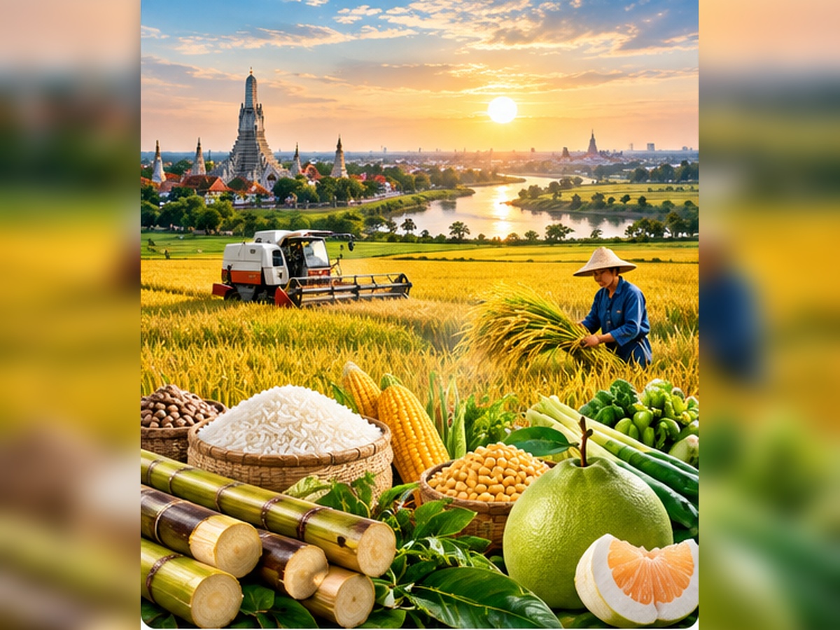 ภาคกลาง ผลผลิตทางการเกษตรไทย