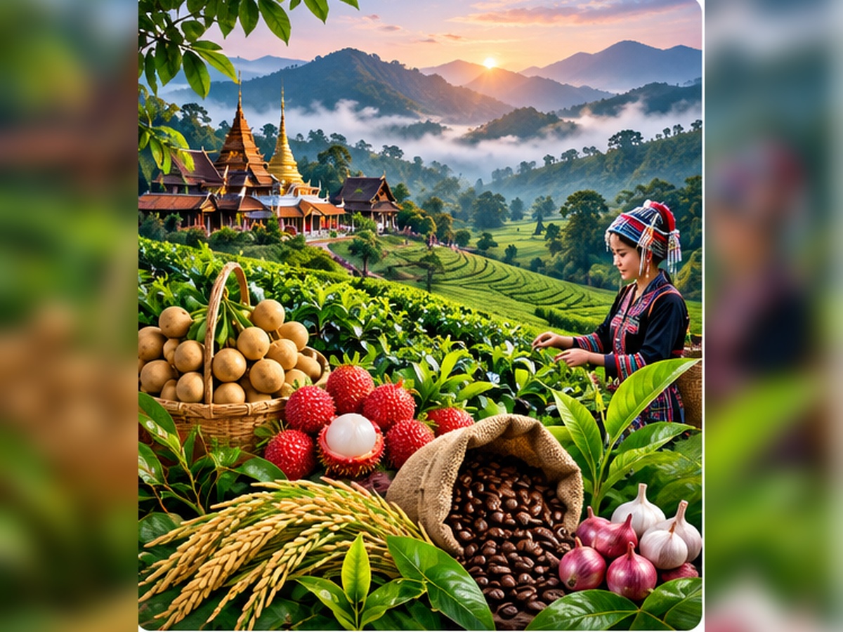 ภาคเหนือ ผลผลิตทางการเกษตรไทย
